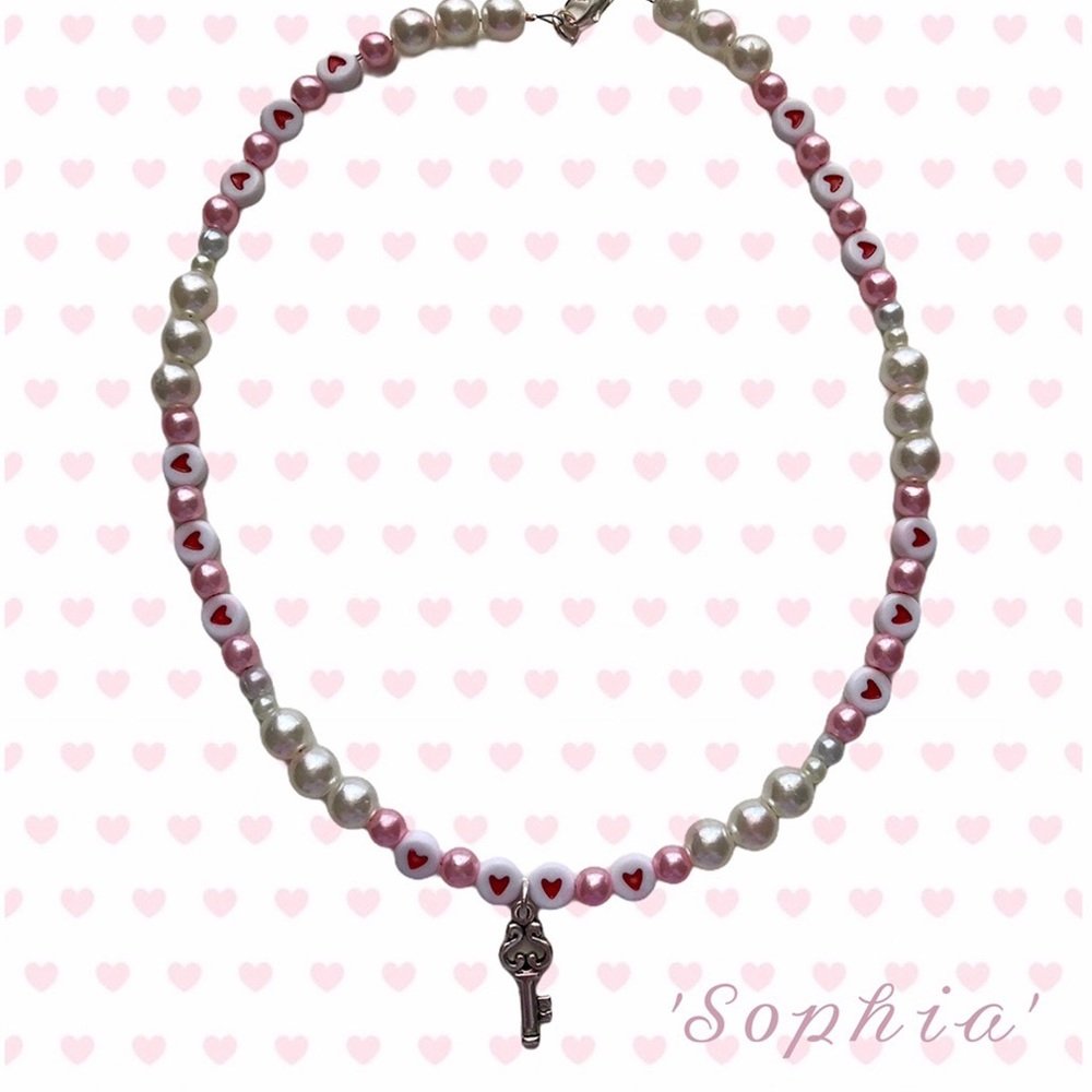 Handmade beaded necklace!